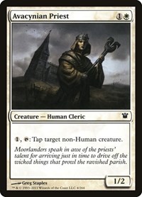 Avacynian Priest, Innistrad