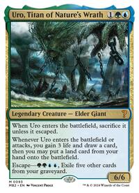 Uro, Titan of Nature's Wrath (White Border), Mystery Booster 2