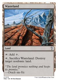 Wasteland (White Border), Mystery Booster 2