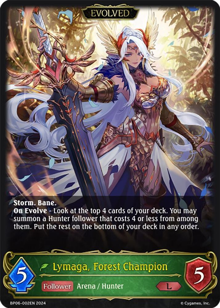 Lymaga, Forest Champion (Evolved), Standard, front