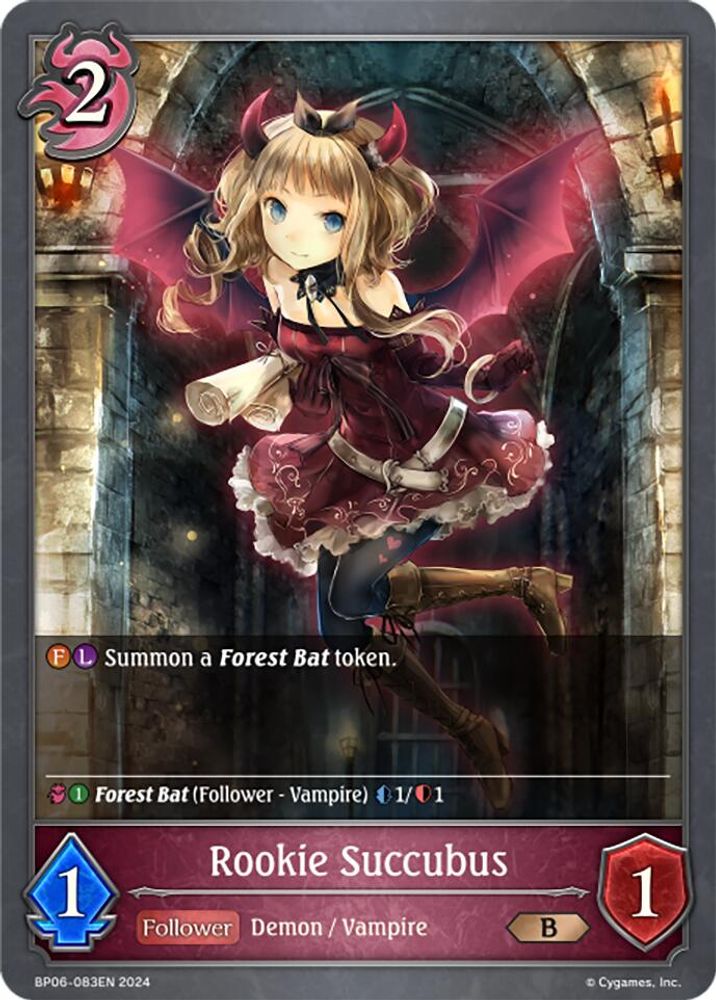 Rookie Succubus, Standard, front