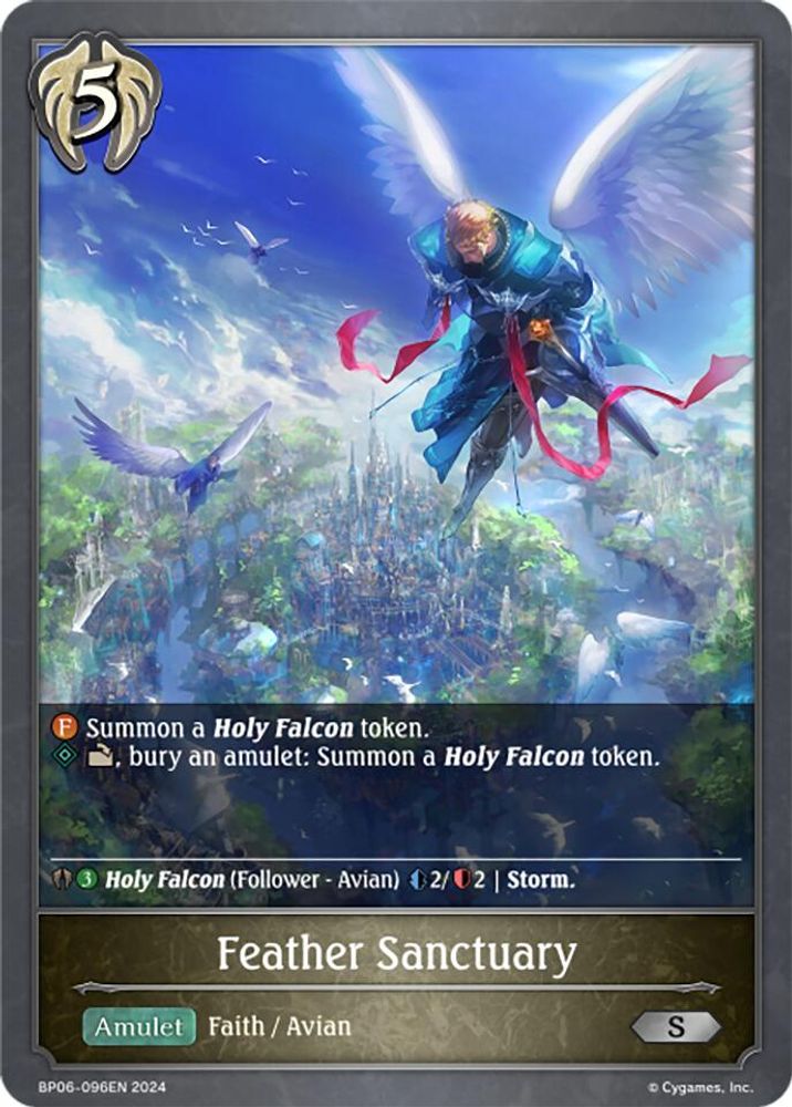 Feather Sanctuary, Standard, front