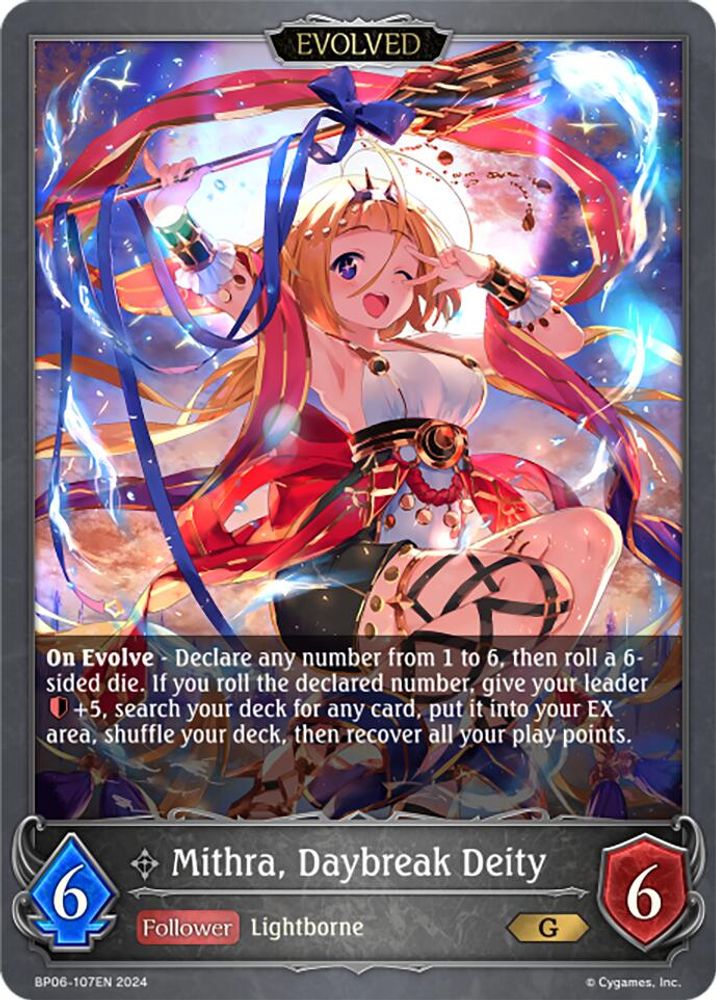 Mithra, Daybreak Deity (Evolved), Standard, front