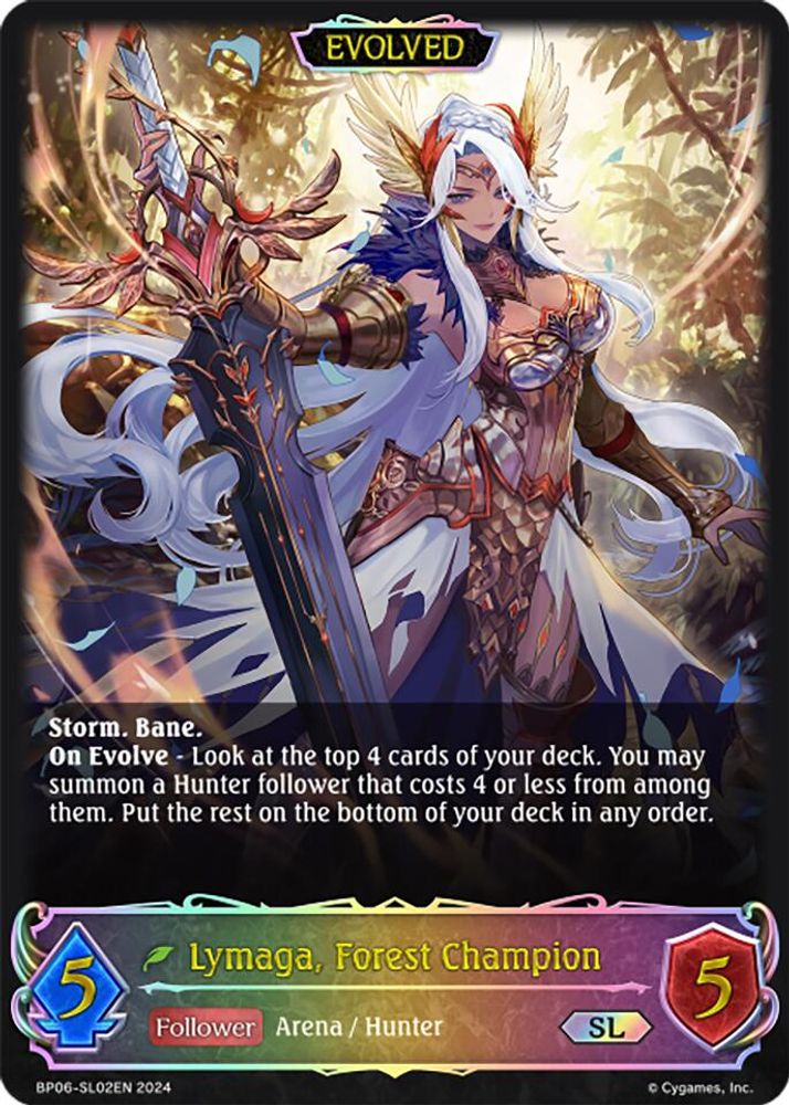 Lymaga, Forest Champion (Evolved) (SL), Standard, front