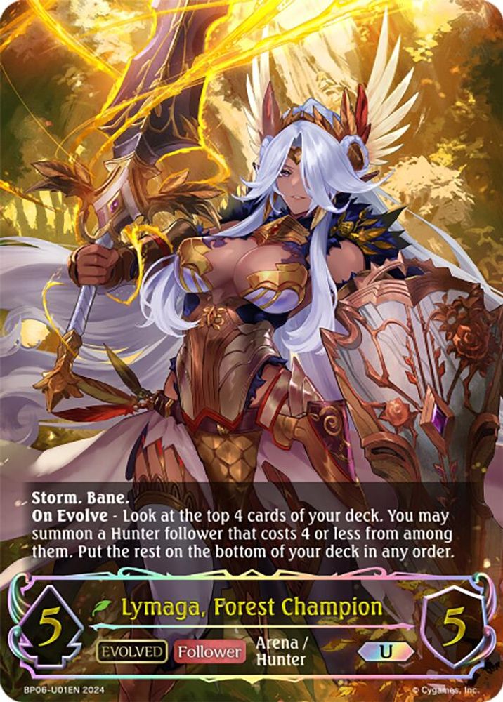 Lymaga, Forest Champion (Evolved) (U), Standard, front