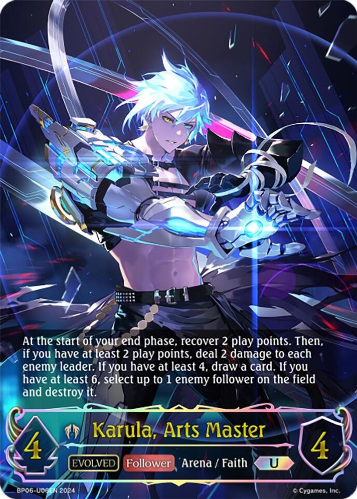 Karula, Arts Master (Evolved) (U), Standard, front