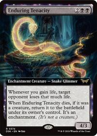 Enduring Tenacity (Extended Art), Duskmourn: House of Horror