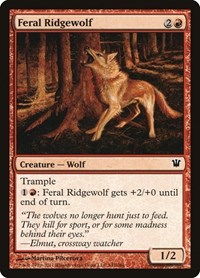 Feral Ridgewolf, Innistrad