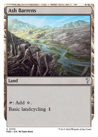 Ash Barrens (White Border), Mystery Booster 2