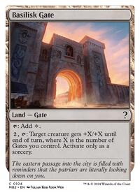 Basilisk Gate (White Border), Mystery Booster 2