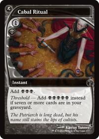 Cabal Ritual (Future Sight), Mystery Booster 2