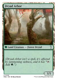 Dryad Arbor (White Border), Mystery Booster 2