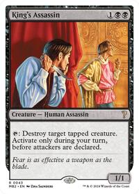 King's Assassin (White Border), Mystery Booster 2