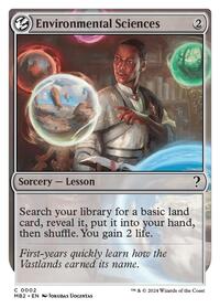 Environmental Sciences (White Border), Mystery Booster 2
