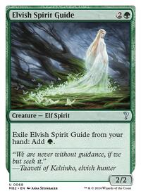Elvish Spirit Guide (White Border), Mystery Booster 2