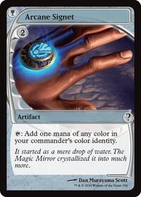 Arcane Signet (Future Sight), Mystery Booster 2