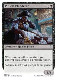 Pitiless Plunderer (White Border), Mystery Booster 2