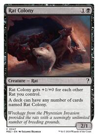 Rat Colony (White Border), Mystery Booster 2