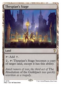 Thespian's Stage (White Border), Mystery Booster 2