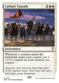 Cathars' Crusade (White Border), Mystery Booster 2