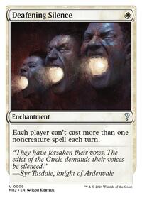 Deafening Silence (White Border), Mystery Booster 2