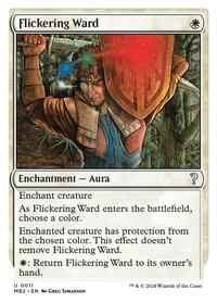 Flickering Ward (White Border), Mystery Booster 2