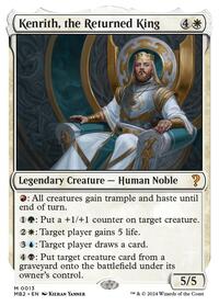Kenrith, the Returned King (White Border), Mystery Booster 2