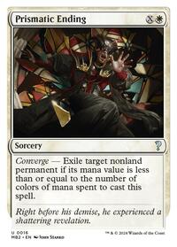Prismatic Ending (White Border), Mystery Booster 2