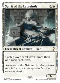 Spirit of the Labyrinth (White Border), Mystery Booster 2