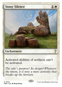 Stony Silence (White Border), Mystery Booster 2