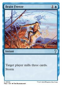 Brain Freeze (White Border), Mystery Booster 2