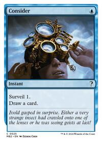 Consider (White Border), Mystery Booster 2