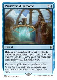 Paradoxical Outcome (White Border), Mystery Booster 2