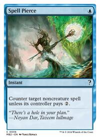 Spell Pierce (White Border), Mystery Booster 2