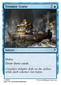 Treasure Cruise (White Border), Mystery Booster 2