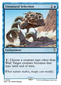 Unnatural Selection (White Border), Mystery Booster 2