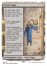 Urza's Saga (White Border), Mystery Booster 2