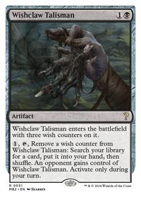 Wishclaw Talisman (White Border), Mystery Booster 2