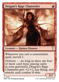 Dragon's Rage Channeler (White Border), Mystery Booster 2