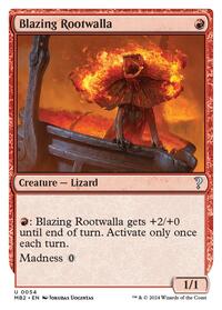Blazing Rootwalla (White Border), Mystery Booster 2