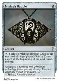 Mishra's Bauble (White Border), Mystery Booster 2