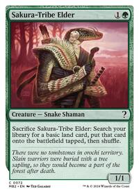 Sakura-Tribe Elder (White Border), Mystery Booster 2