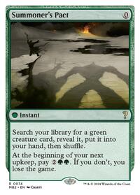 Summoner's Pact (White Border), Mystery Booster 2
