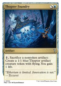 Thopter Foundry (White Border), Mystery Booster 2