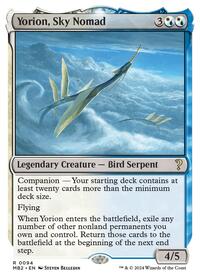 Yorion, Sky Nomad (White Border), Mystery Booster 2