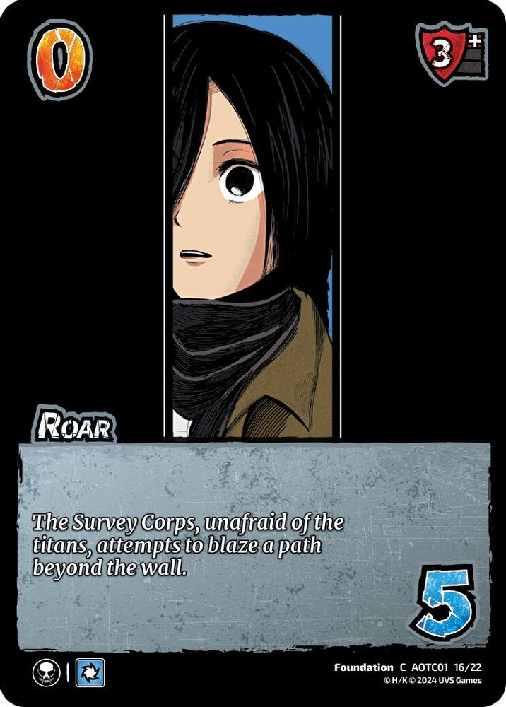 Roar, Standard, front