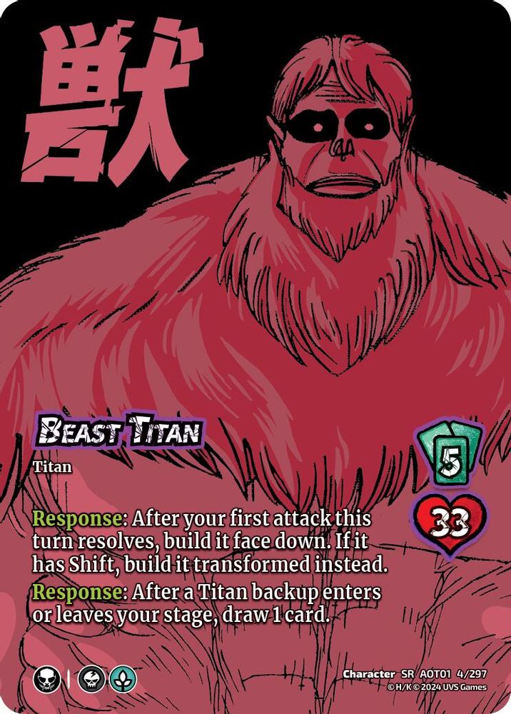 Beast Titan, Standard, front