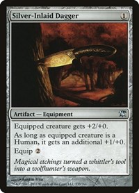 Silver-Inlaid Dagger, Innistrad