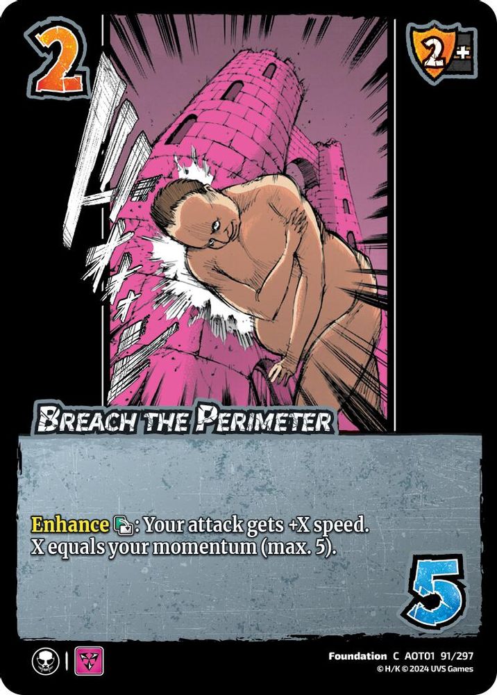 Breach the Perimeter, Standard, front