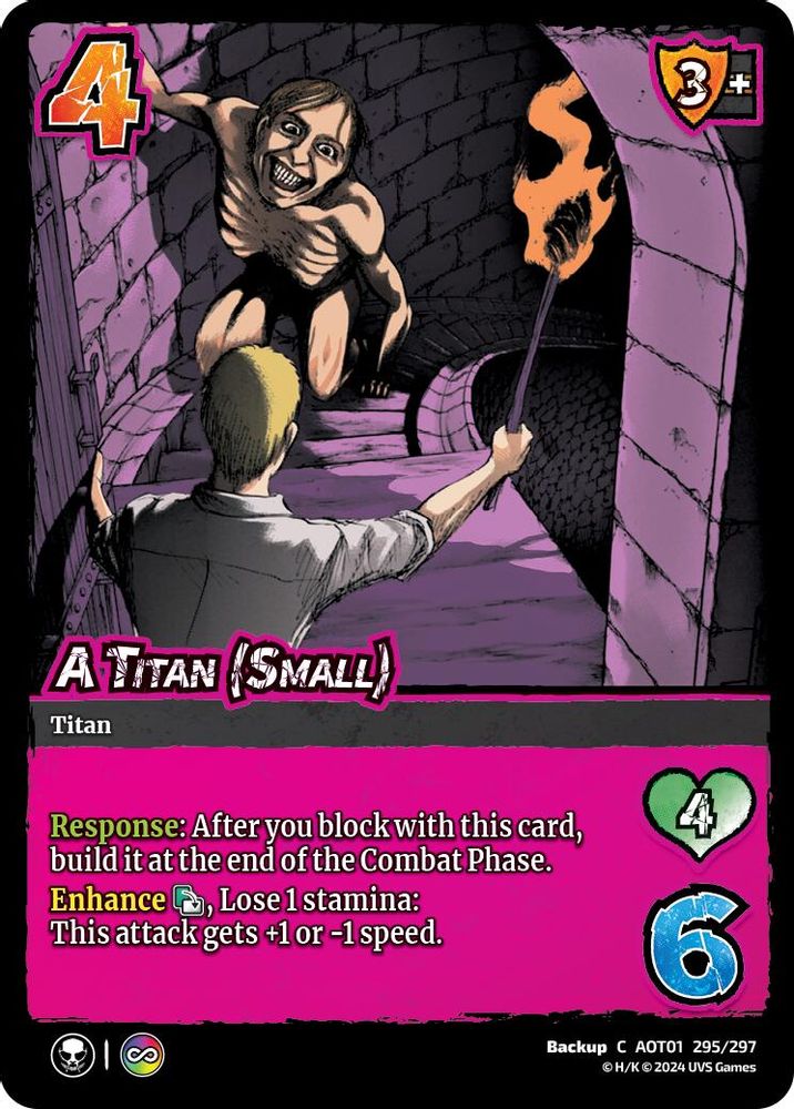 A Titan (Small), Standard, front
